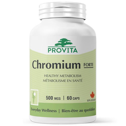 Picolinat de Crom, 500 mcg, 60 capsule