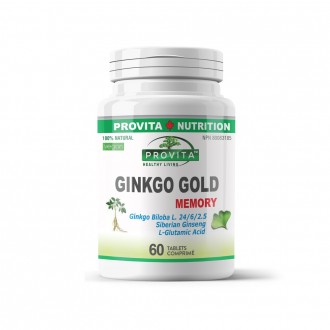 Ginkgo Biloba Gold Memory 60 Tablete 