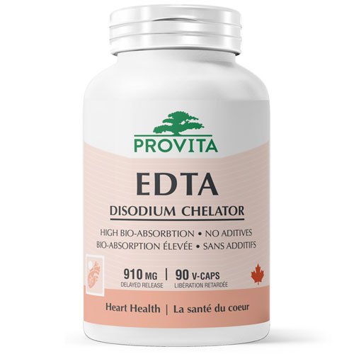 EDTA Chelatat Disodic 910 mg, 90 capsule