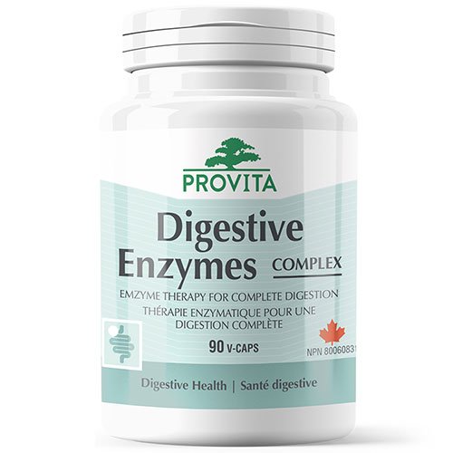 Enzime Digestive cu Bromelina, Papaina, Pepsina, Betaina, Lactaza, 90 capsule