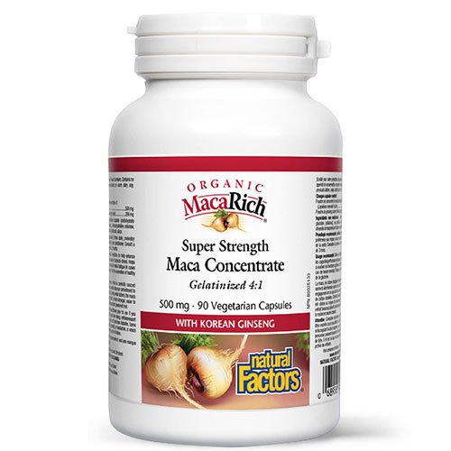 Maca Concentrat 500 mg 90 capsule vegetale
