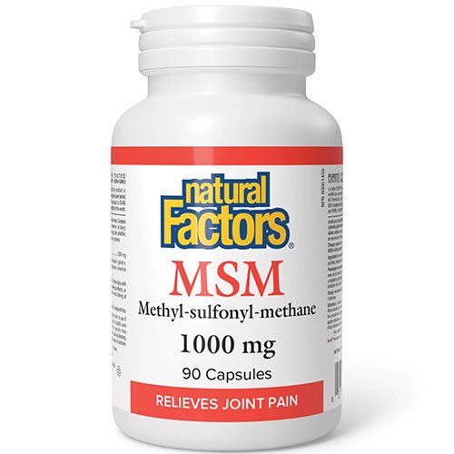 MSM Natural Factors 1000 mg 90 capsule