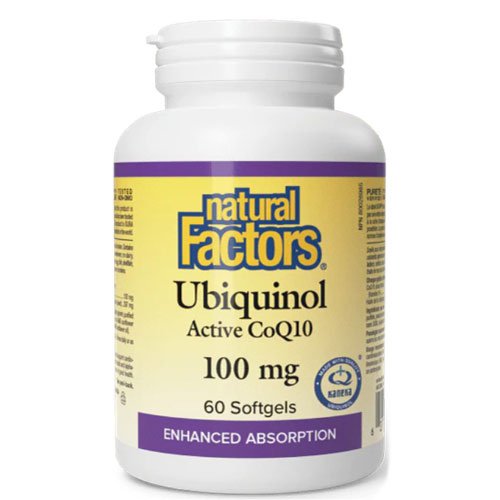 Ubiquinol (Active CoQ10) 100 mg 60 capsule moi
