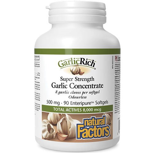 Garlic Rich (usturoi forte dezodorizat) 500 mg 90 capsule acoperite enteric