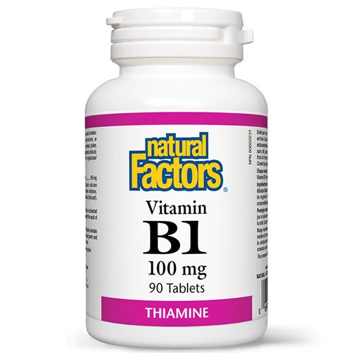 Vitamina B1 – TIAMINĂ – 100 mg 90 tablete