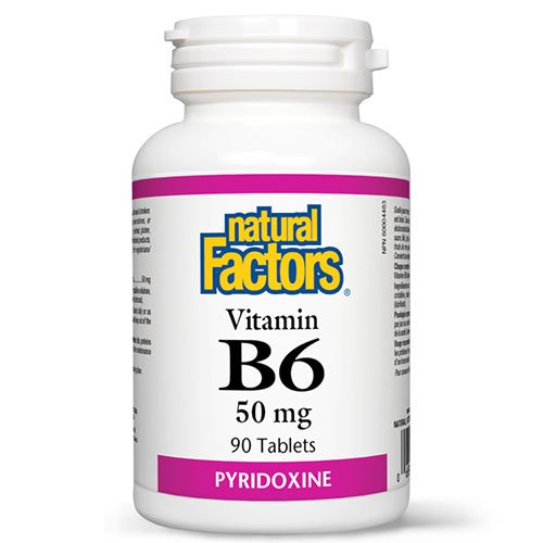 Vitamina B6 (Piridoxină) 50 mg 90 tablete