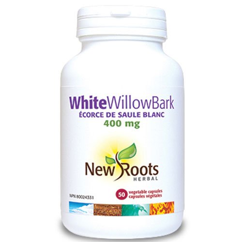 White Willow Bark , Aspirina Naturala, 400 mg, 50 capsule vegetale